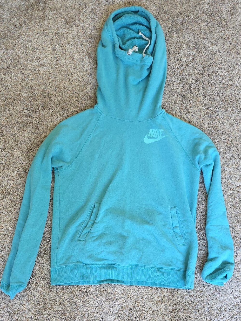 Nike Turquoise Pullover Hoodie
